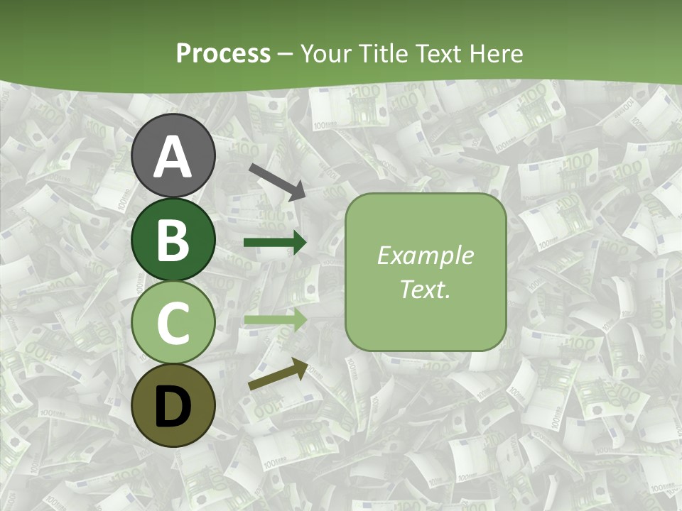 Hundred Euros Wealth Banknote PowerPoint Template