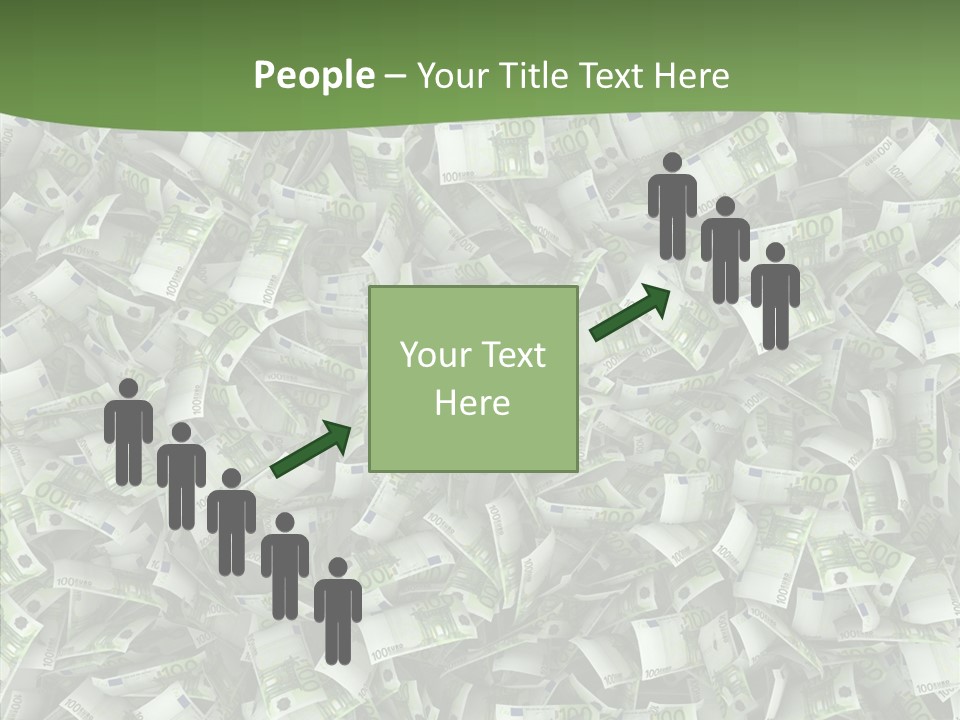 Hundred Euros Wealth Banknote PowerPoint Template