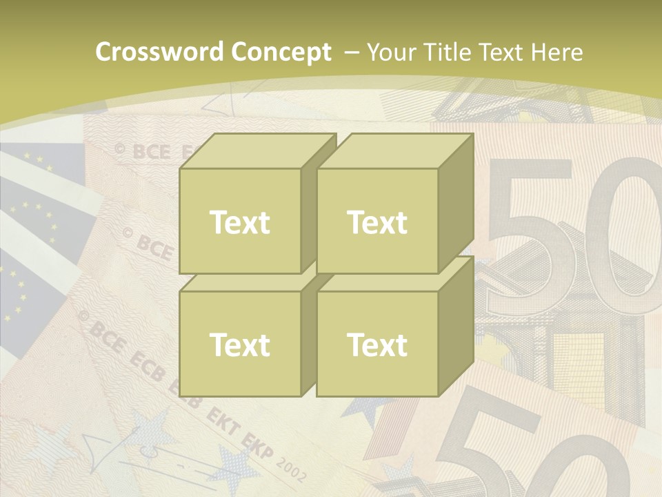 Europe Savings Financial PowerPoint Template