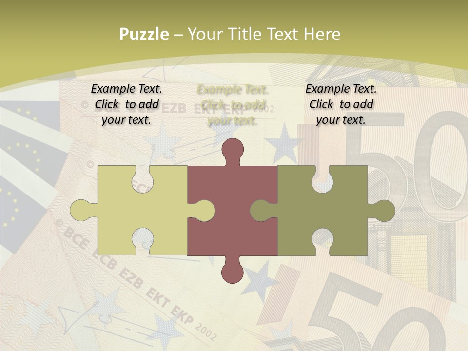 Europe Savings Financial PowerPoint Template