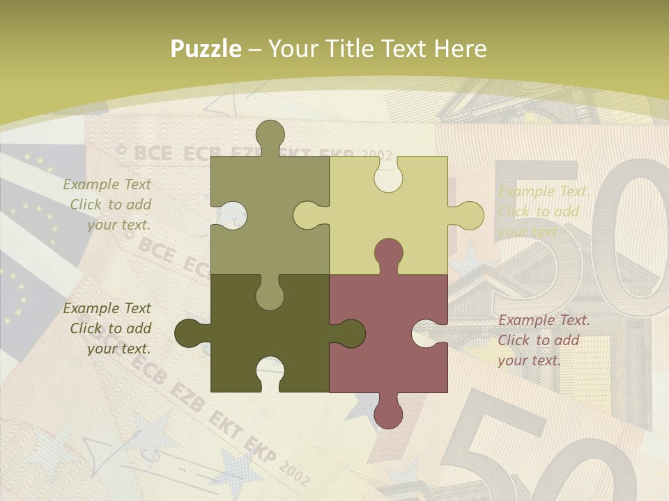 Europe Savings Financial PowerPoint Template