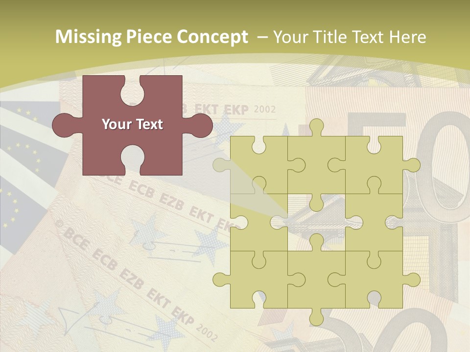 Europe Savings Financial PowerPoint Template