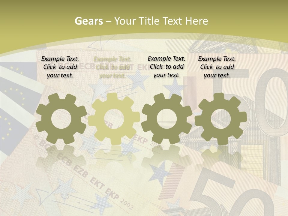 Europe Savings Financial PowerPoint Template