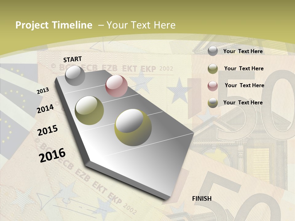 Europe Savings Financial PowerPoint Template