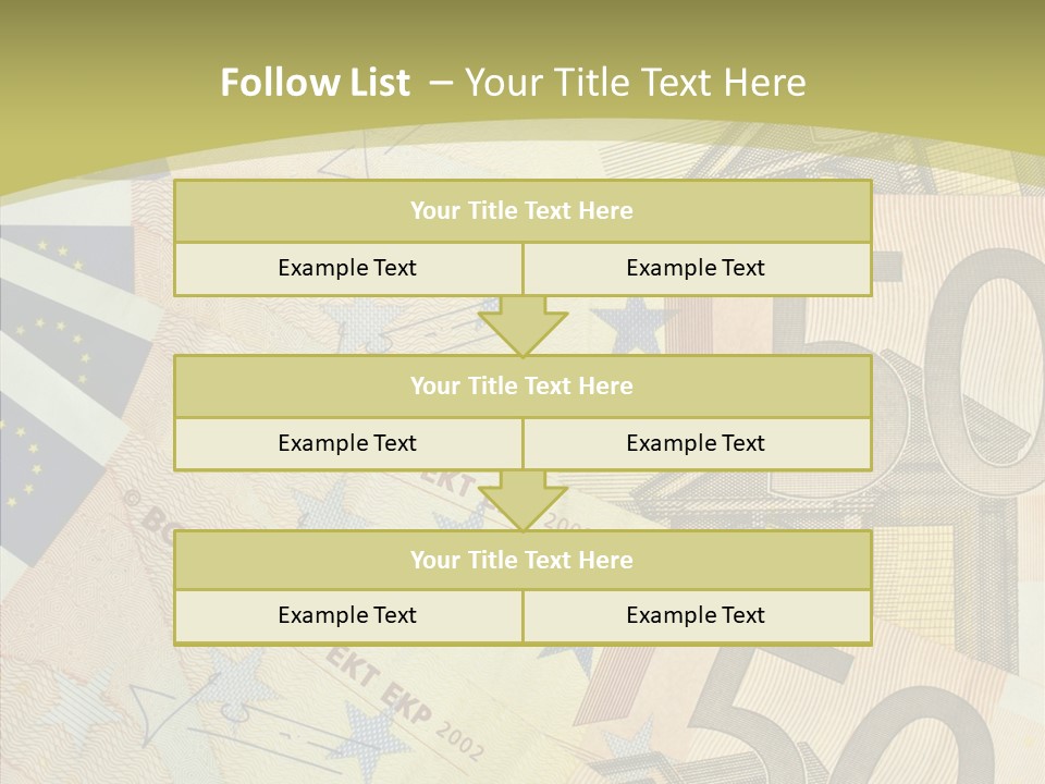 Europe Savings Financial PowerPoint Template