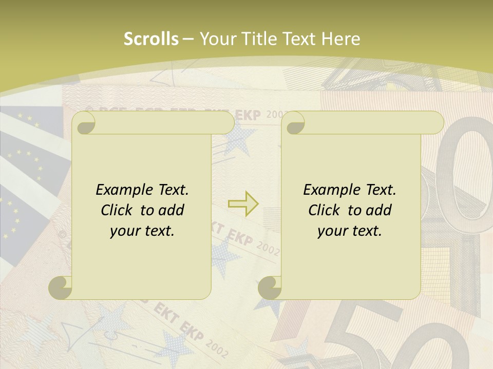 Europe Savings Financial PowerPoint Template