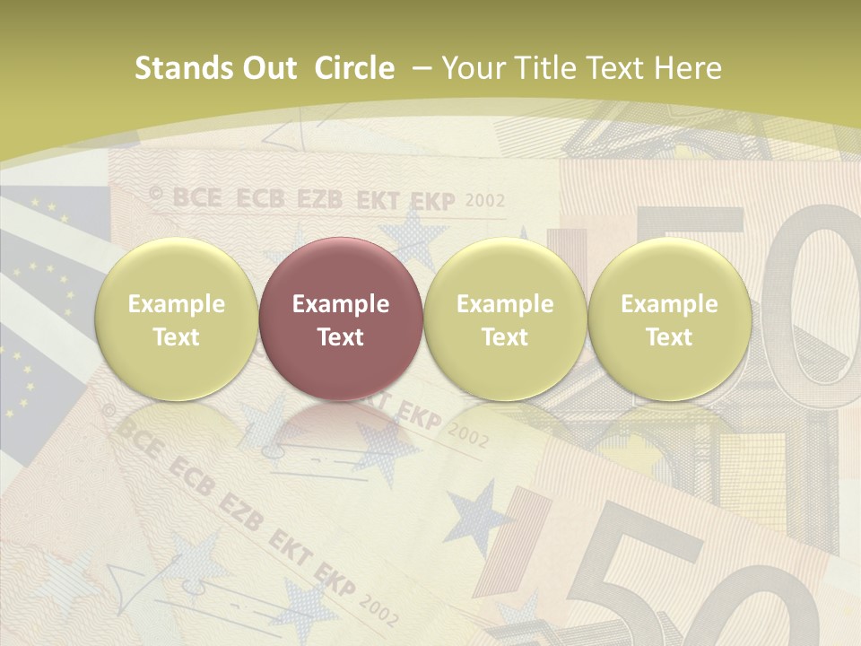 Europe Savings Financial PowerPoint Template