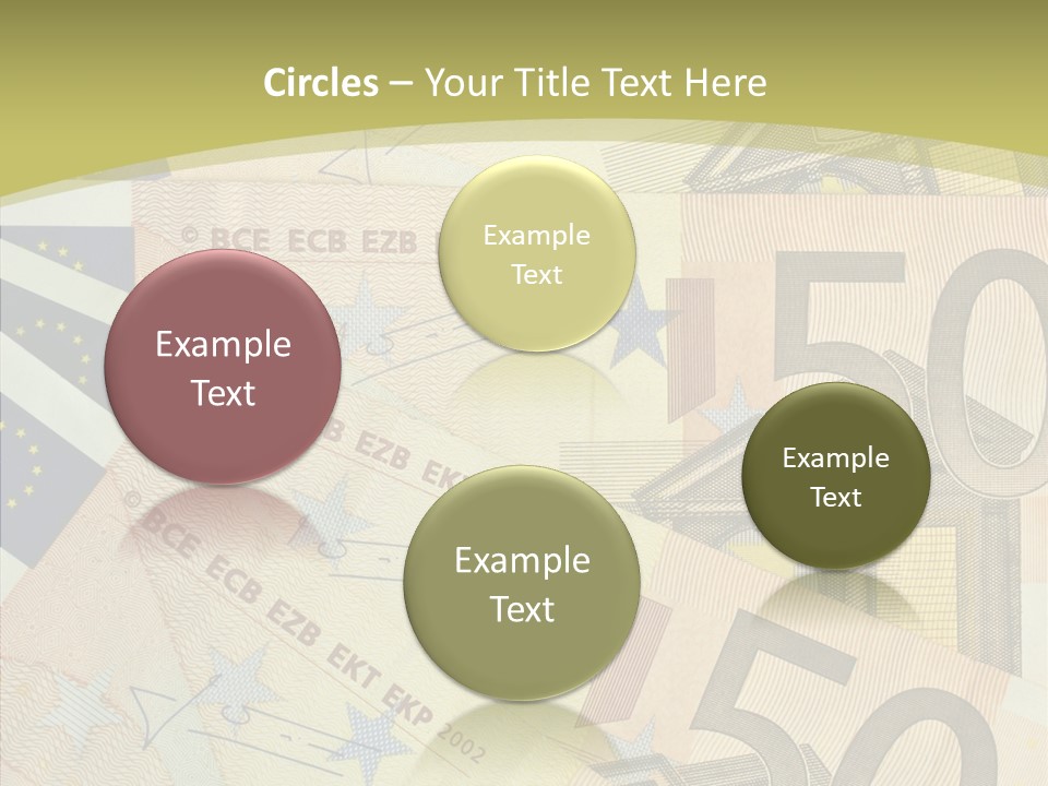 Europe Savings Financial PowerPoint Template
