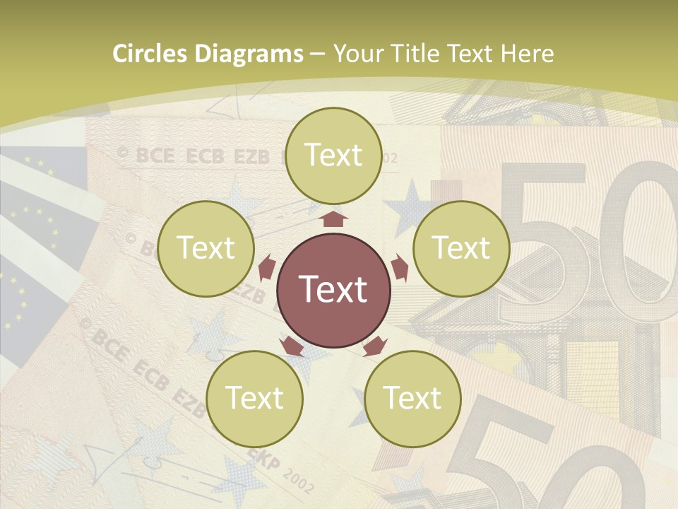Europe Savings Financial PowerPoint Template