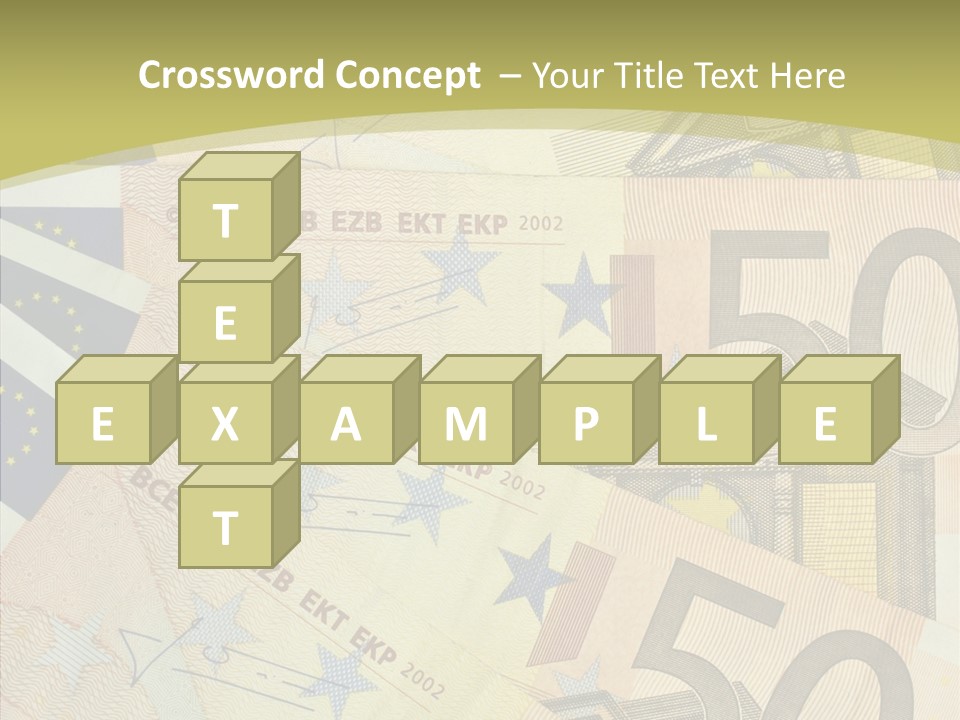 Europe Savings Financial PowerPoint Template