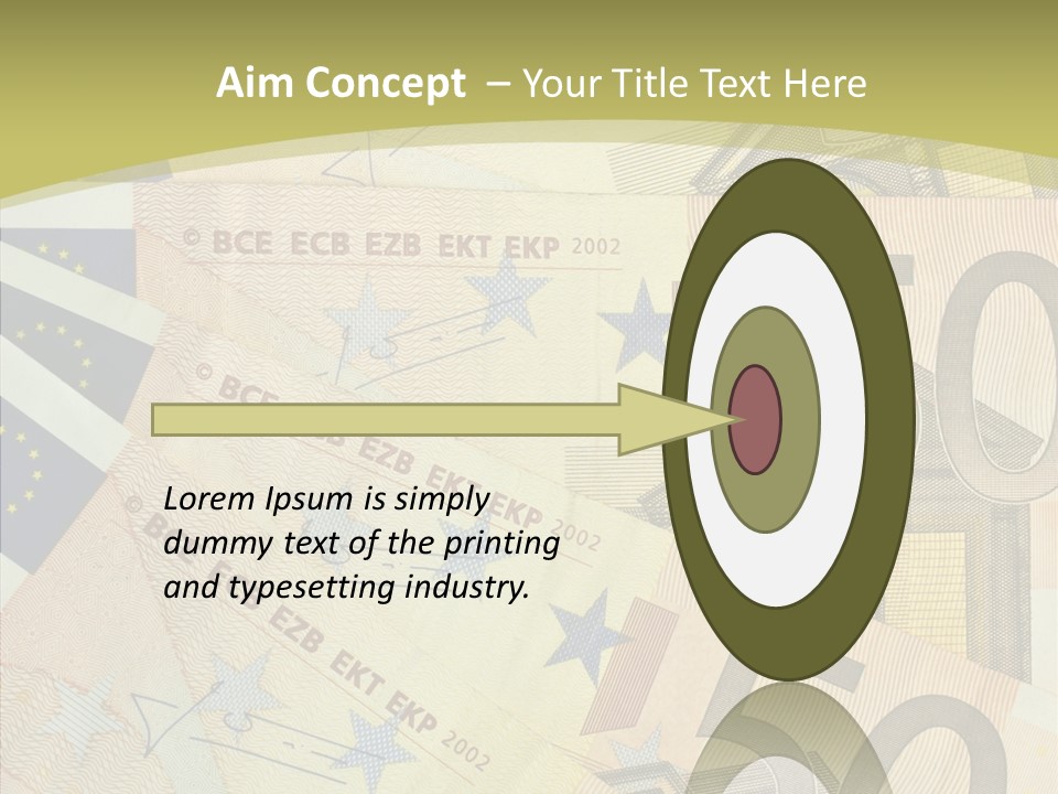 Europe Savings Financial PowerPoint Template
