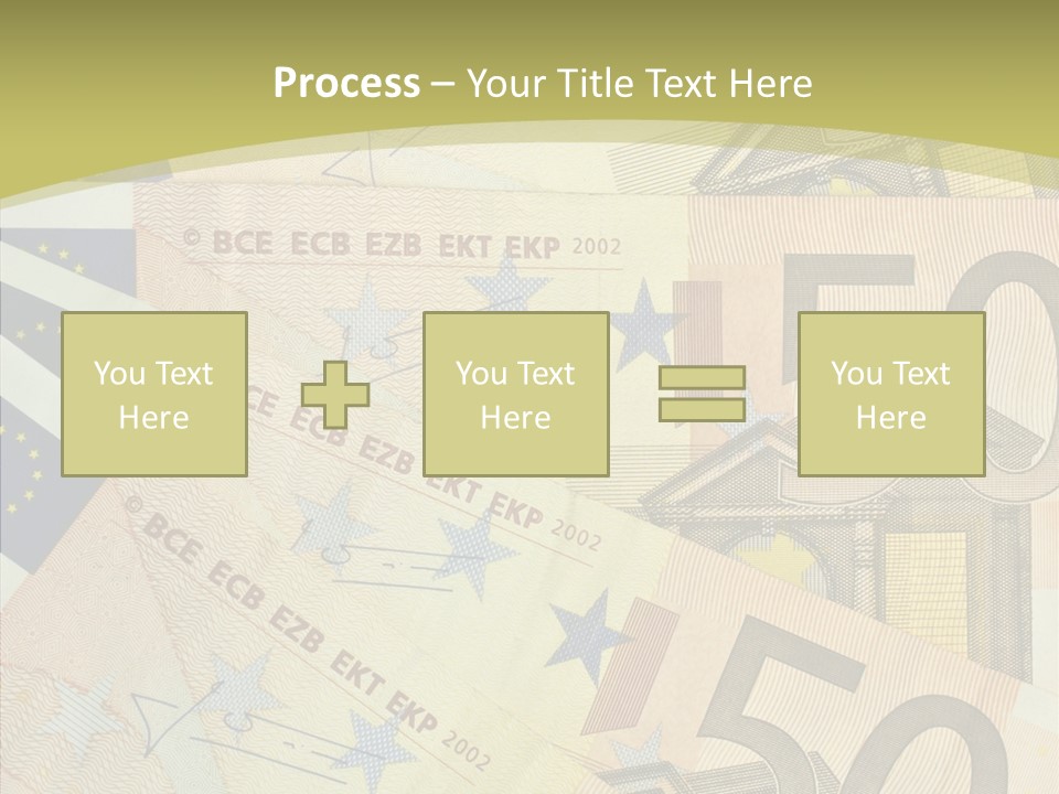 Europe Savings Financial PowerPoint Template
