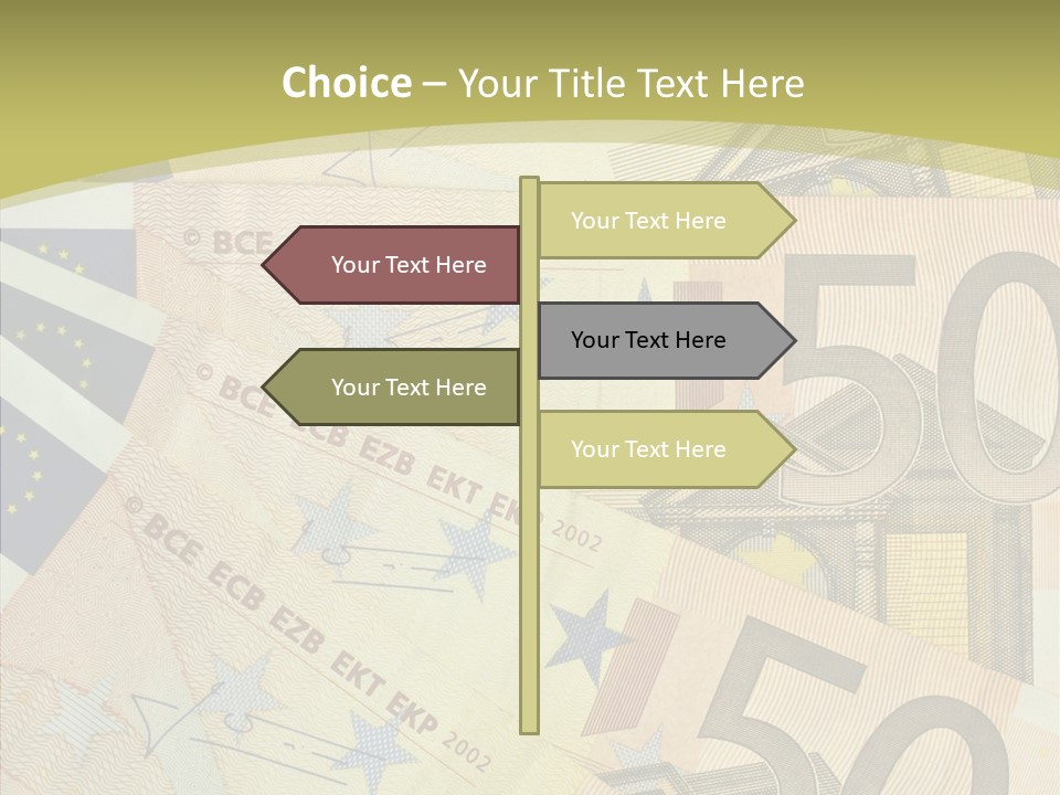Europe Savings Financial PowerPoint Template