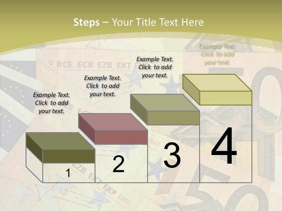 Europe Savings Financial PowerPoint Template