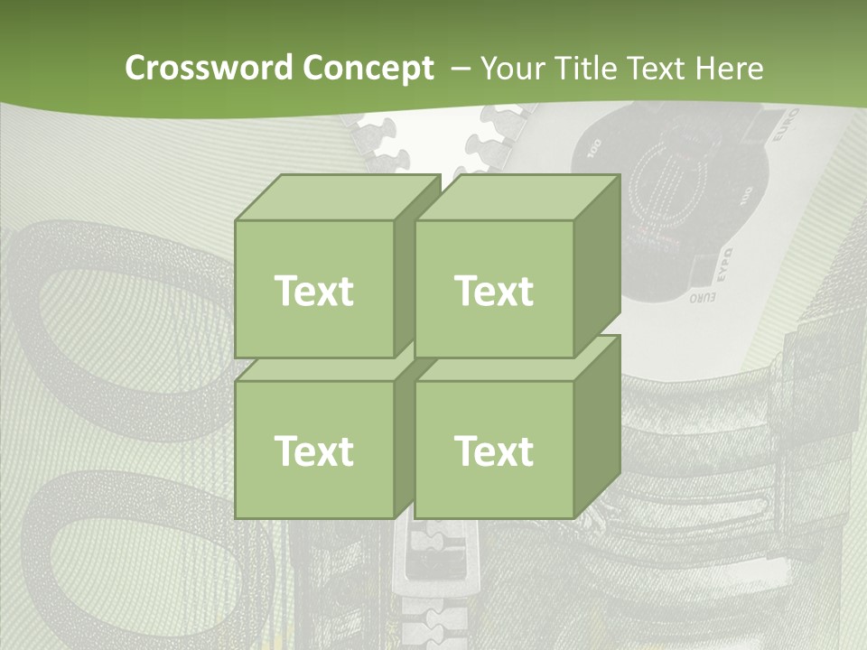 Economics Euro Bill Cash PowerPoint Template