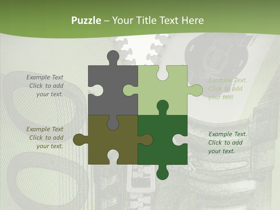 Economics Euro Bill Cash PowerPoint Template