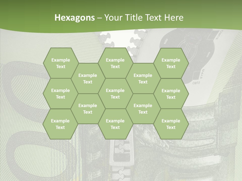 Economics Euro Bill Cash PowerPoint Template