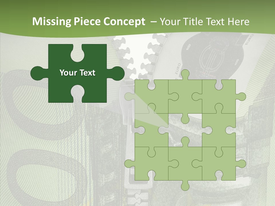 Economics Euro Bill Cash PowerPoint Template