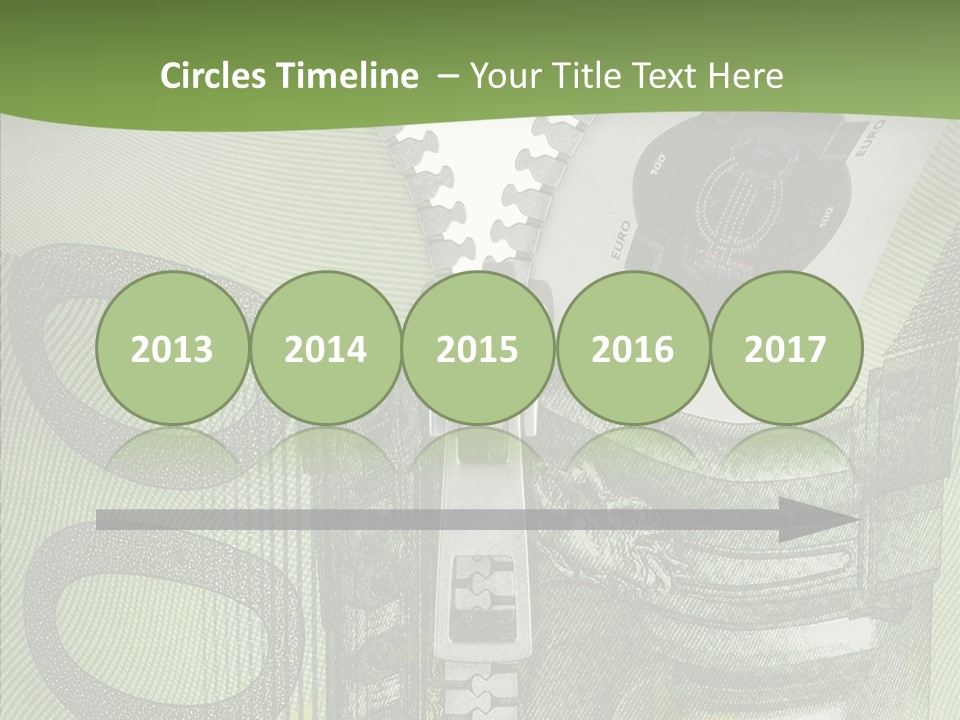 Economics Euro Bill Cash PowerPoint Template