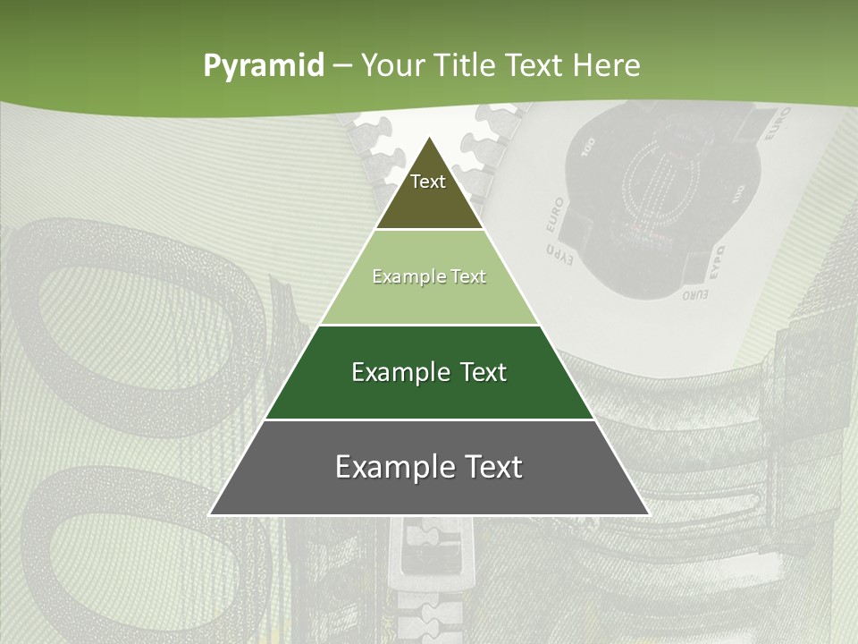 Economics Euro Bill Cash PowerPoint Template