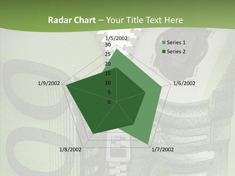 Economics Euro Bill Cash PowerPoint Template