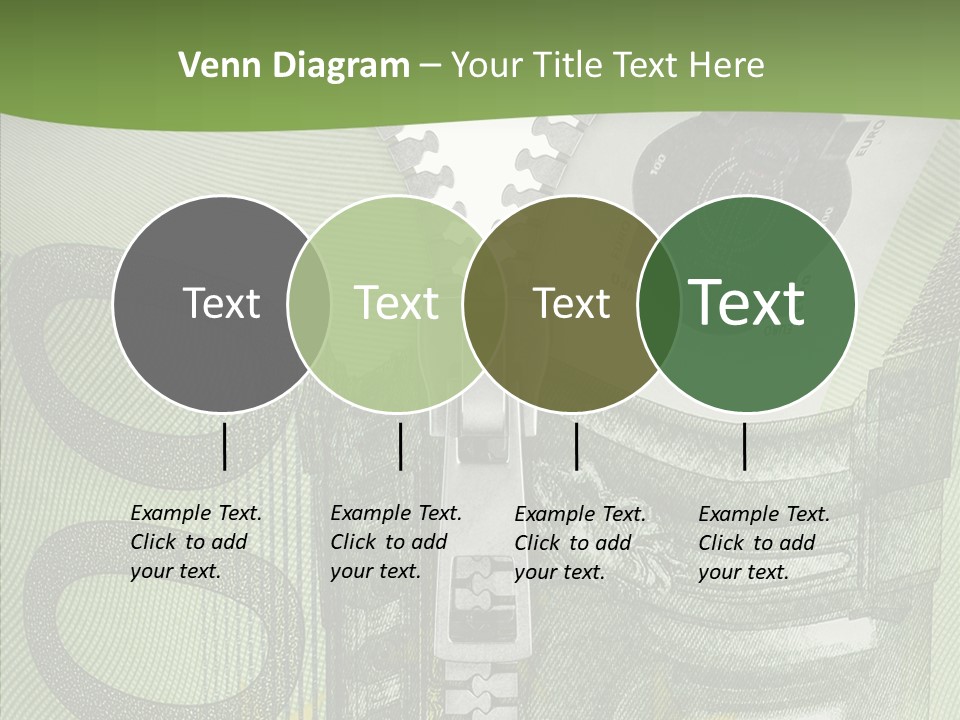 Economics Euro Bill Cash PowerPoint Template