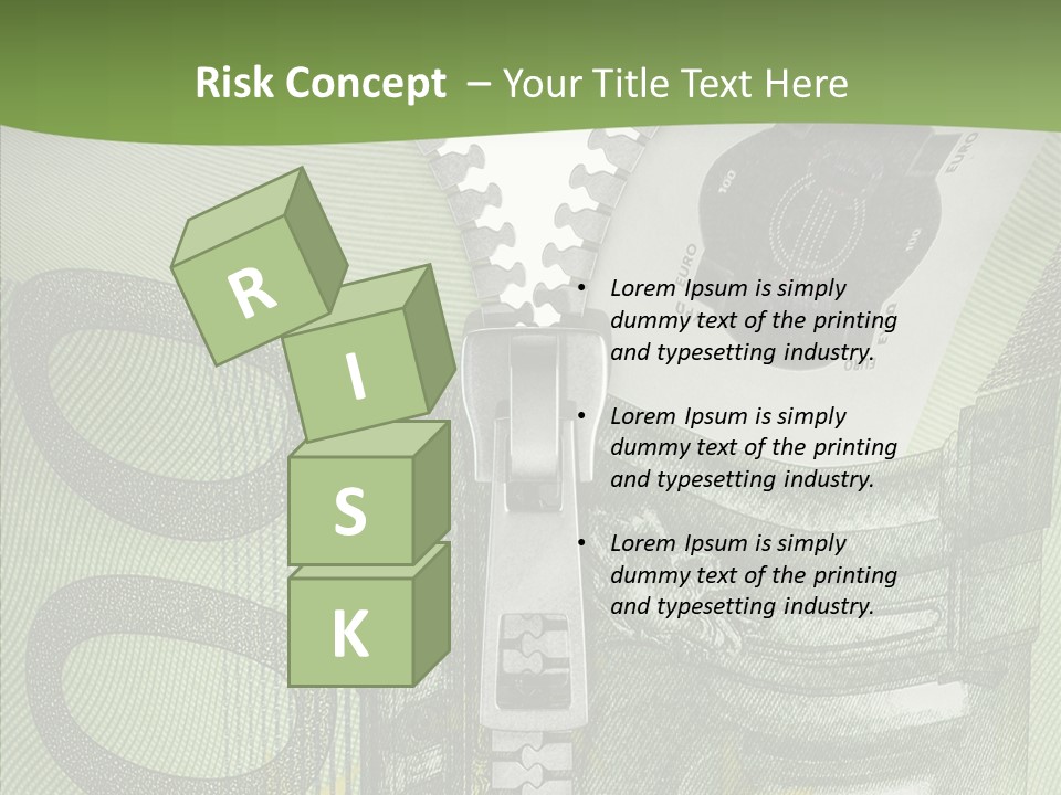 Economics Euro Bill Cash PowerPoint Template
