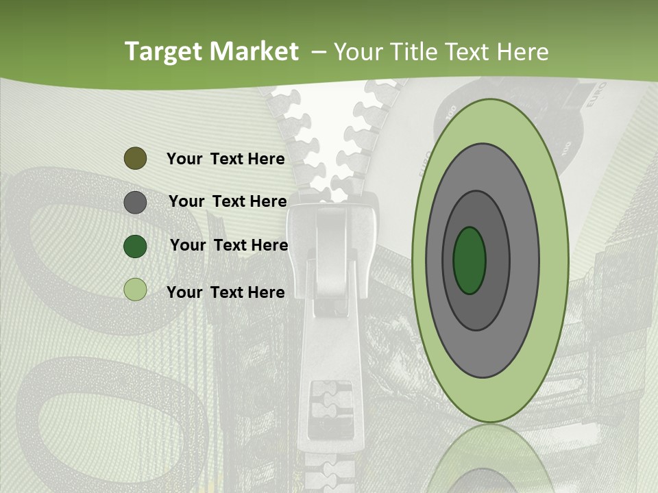 Economics Euro Bill Cash PowerPoint Template