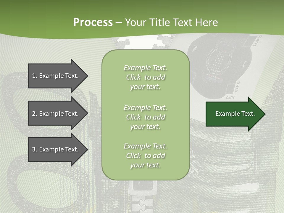 Economics Euro Bill Cash PowerPoint Template