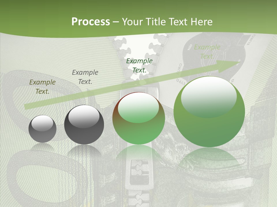 Economics Euro Bill Cash PowerPoint Template