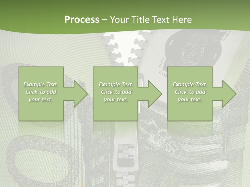 Economics Euro Bill Cash PowerPoint Template