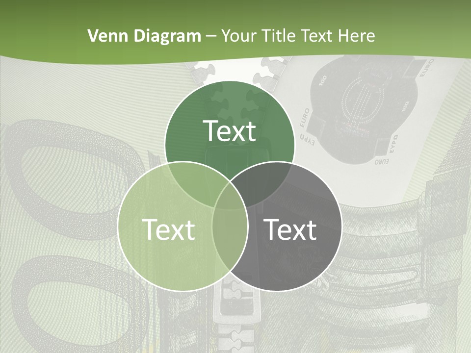 Economics Euro Bill Cash PowerPoint Template