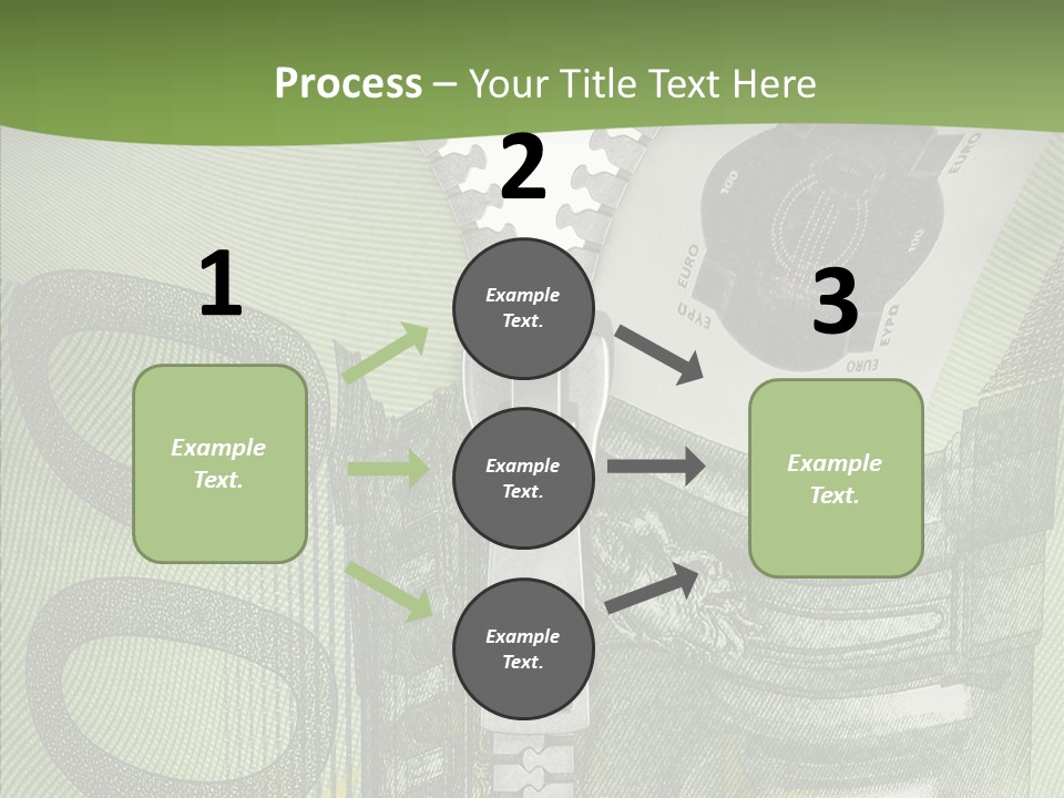 Economics Euro Bill Cash PowerPoint Template