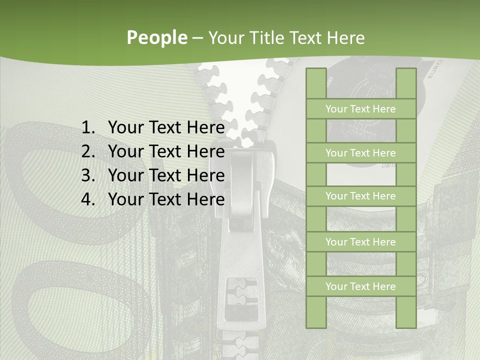 Economics Euro Bill Cash PowerPoint Template