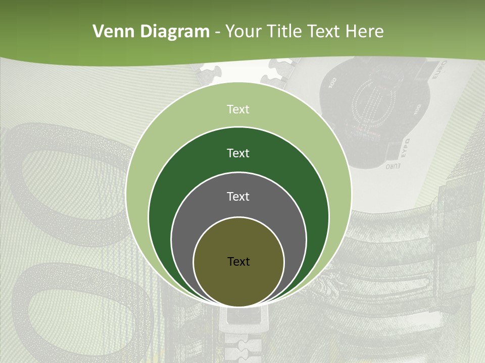 Economics Euro Bill Cash PowerPoint Template