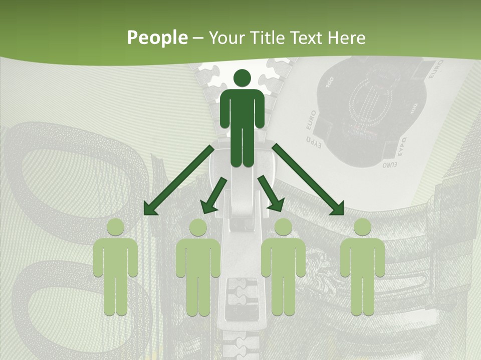 Economics Euro Bill Cash PowerPoint Template