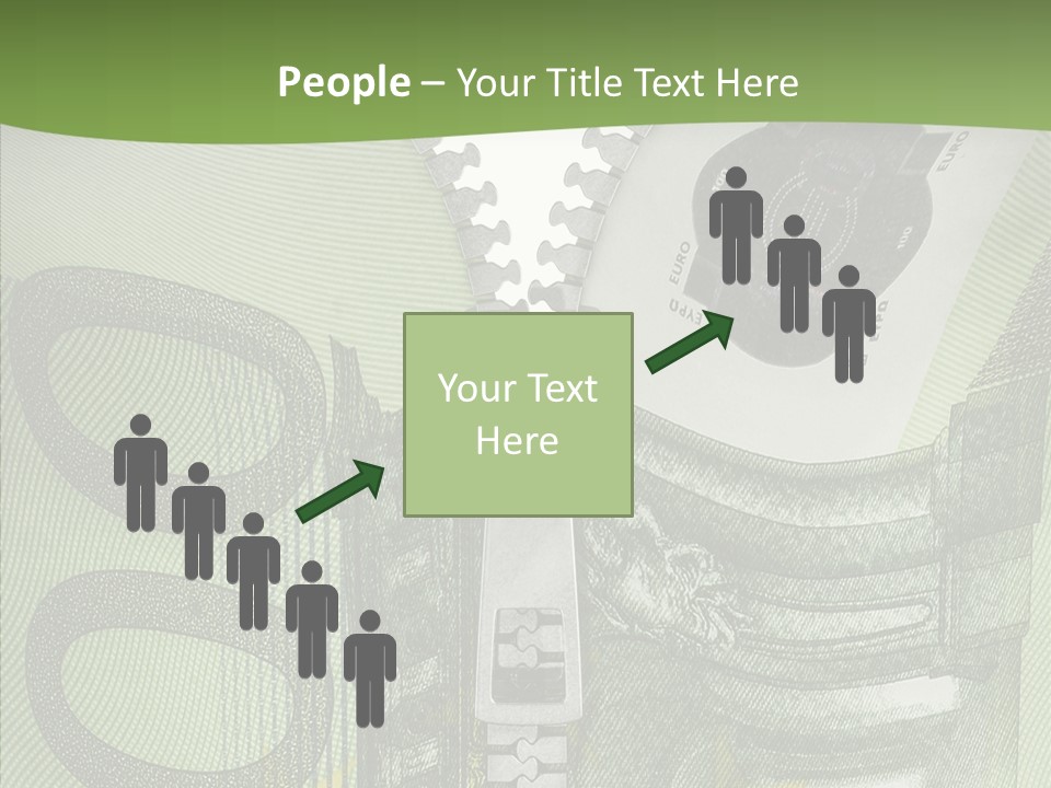 Economics Euro Bill Cash PowerPoint Template