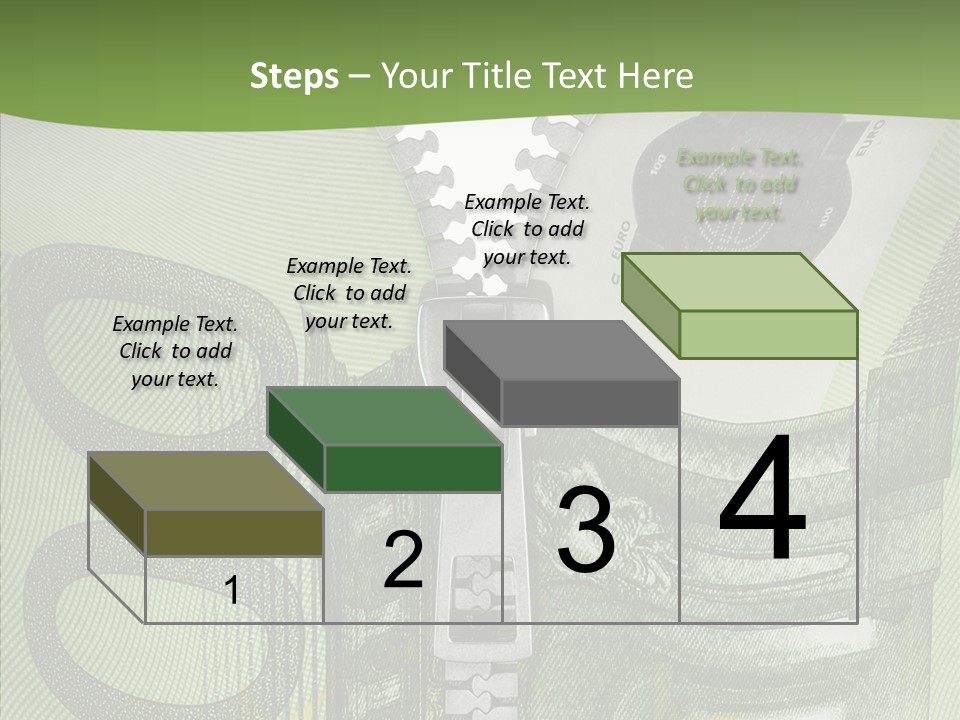 Economics Euro Bill Cash PowerPoint Template