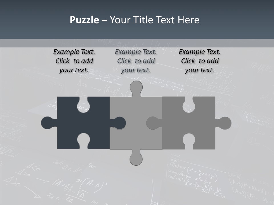Math Science Calcul PowerPoint Template