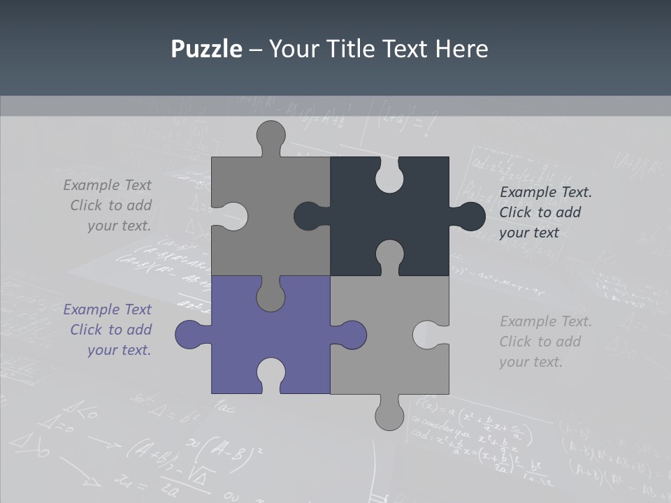 Math Science Calcul PowerPoint Template