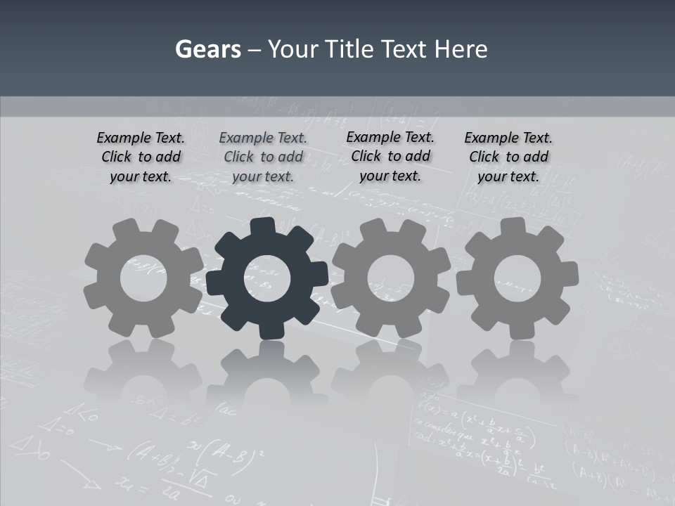 Math Science Calcul PowerPoint Template