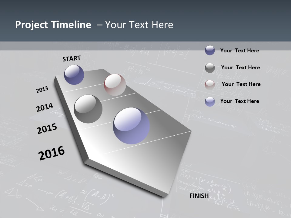Math Science Calcul PowerPoint Template