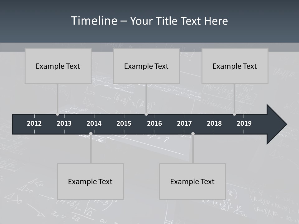 Math Science Calcul PowerPoint Template