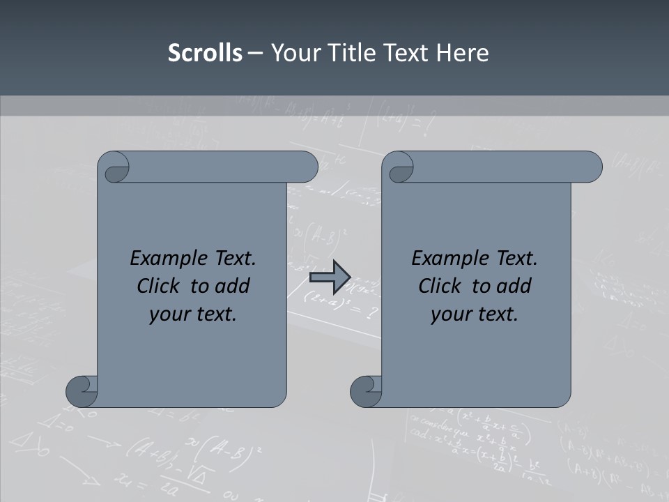 Math Science Calcul PowerPoint Template
