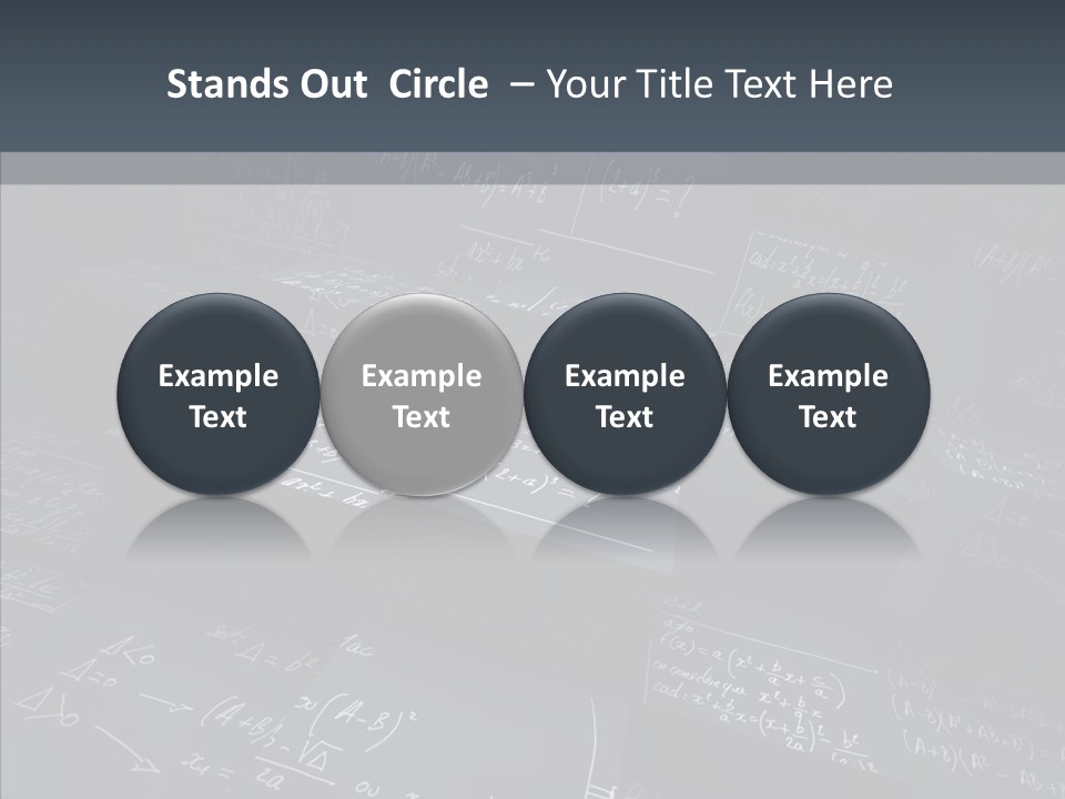 Math Science Calcul PowerPoint Template