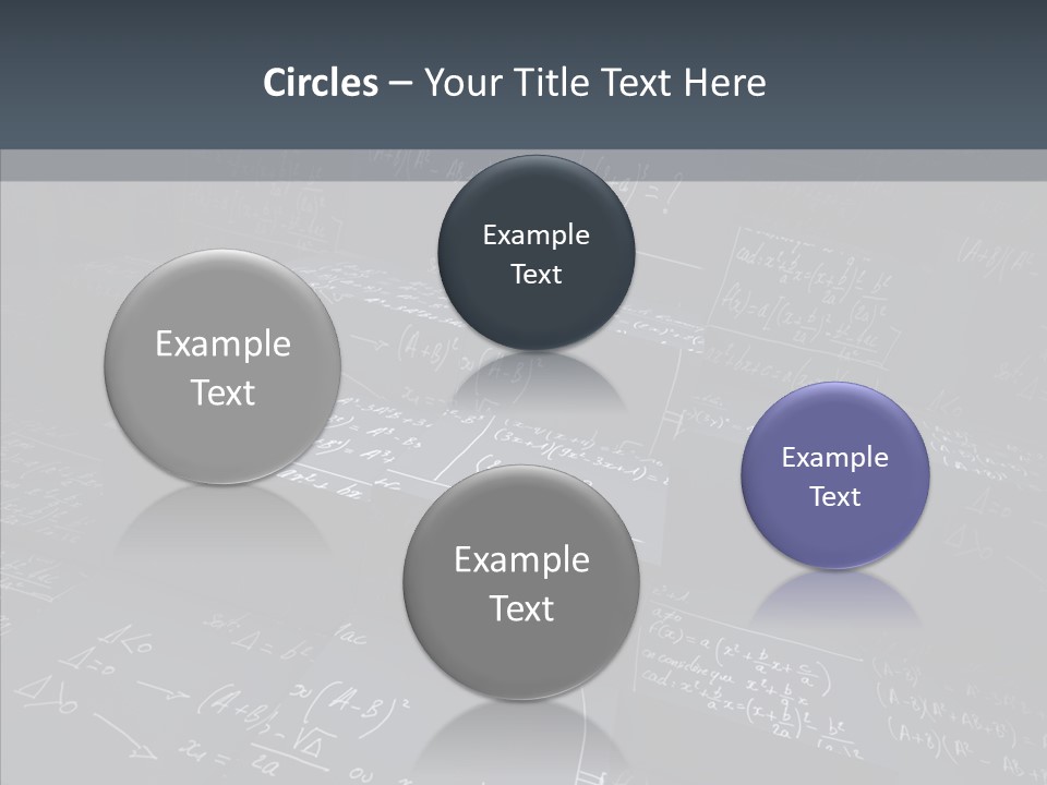 Math Science Calcul PowerPoint Template
