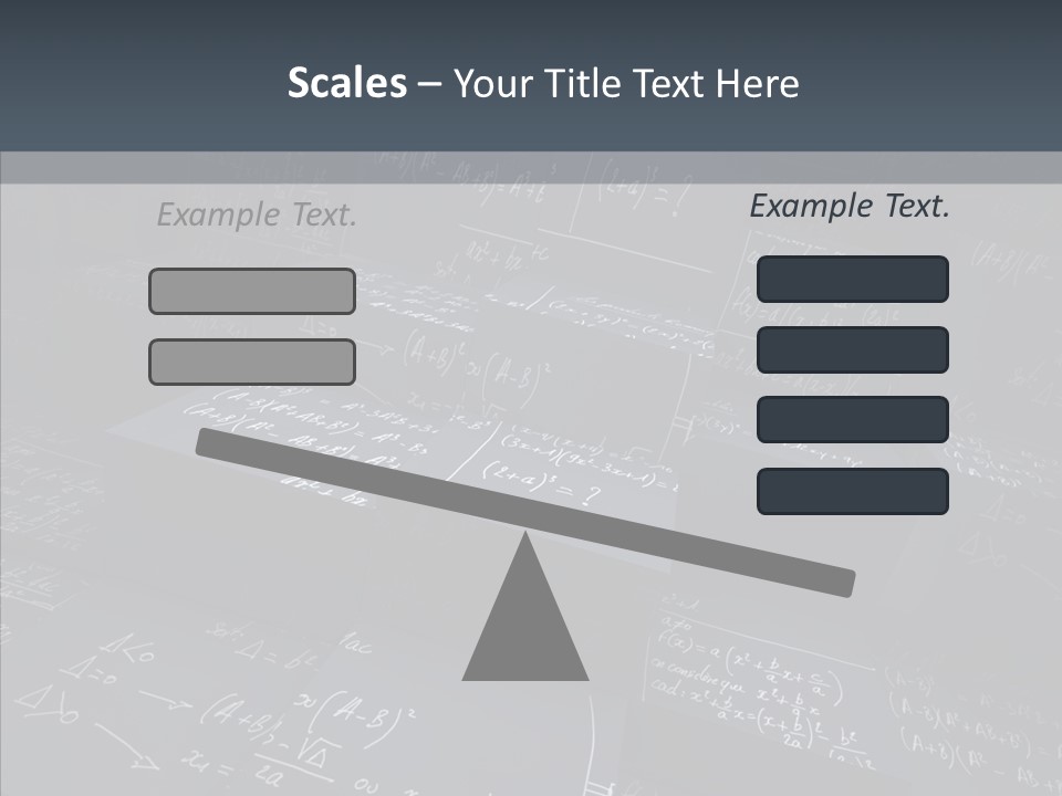 Math Science Calcul PowerPoint Template
