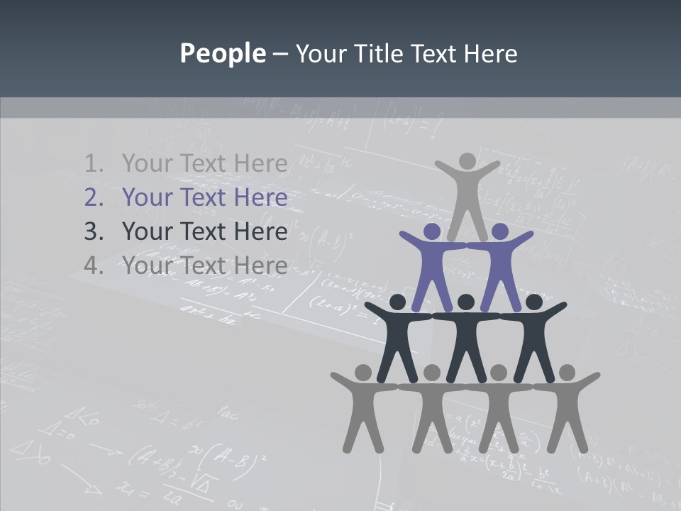 Math Science Calcul PowerPoint Template