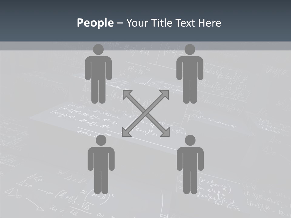 Math Science Calcul PowerPoint Template
