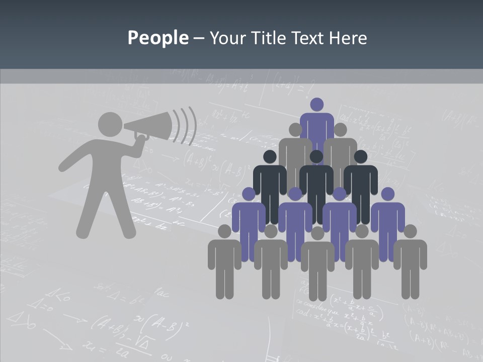 Math Science Calcul PowerPoint Template